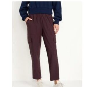 Old Navy Women's Dark plum Cargo Joggers